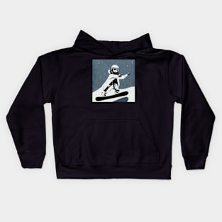 Snowboarder Gift Idea Kids Hoodie